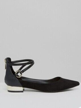 ALDO Biacci ankle strap Ballet Flats Size 8